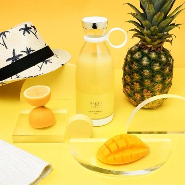 Luvia™ Ultra-Portable 6-Blade Power Pro Blender – 380ml Personal Smoothie Maker & Cordless Juicer Bottle